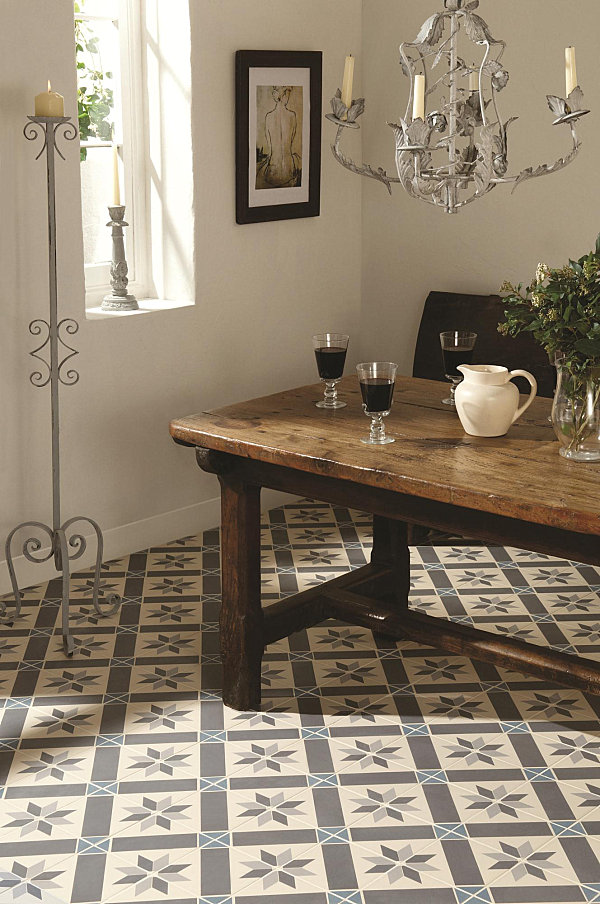 10 Patterned tiles
