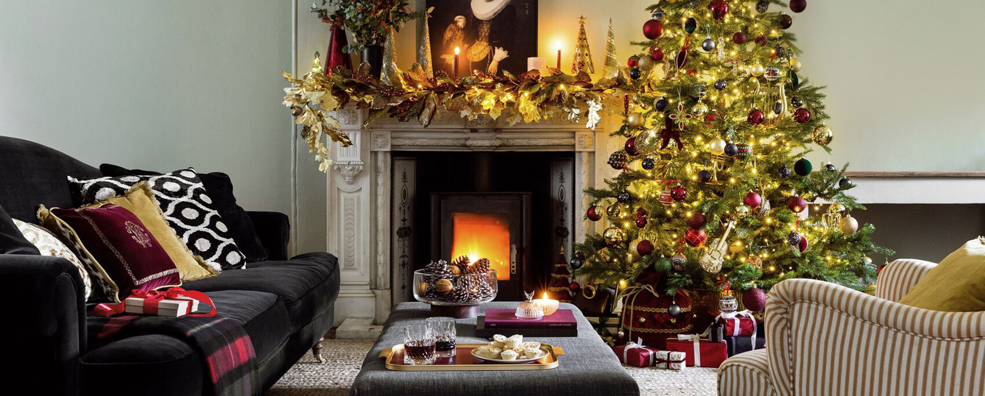 Victorian Christmas Banner regular 685192