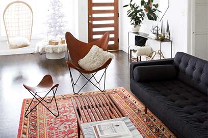 客廳設計風格：中世紀混搭現代風