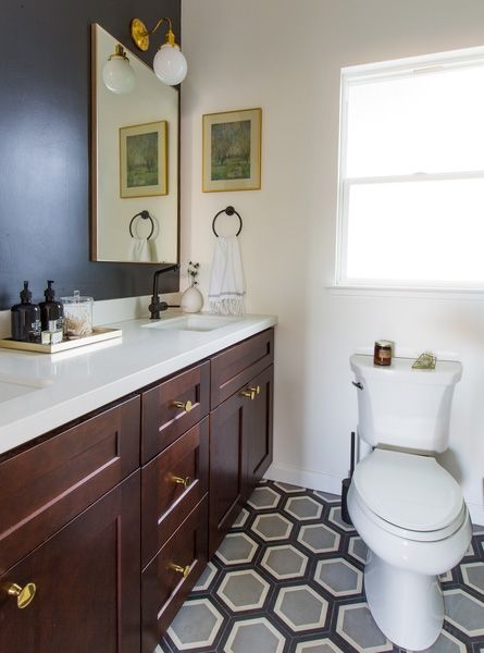bathroom tile trends honeycomb 1490294676